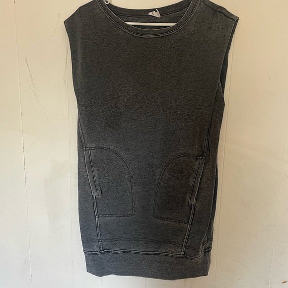 Anthropologie Daily Practice pullover sleeveless vest gray XSP - Picture 1 of 4